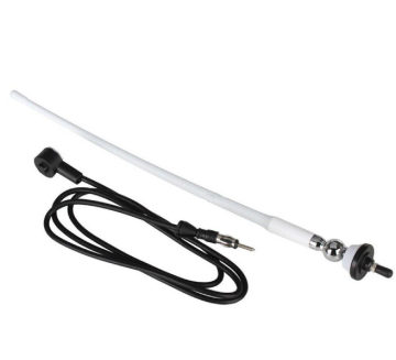 BOSS MARINE AM/FM rádio anténa biela - 40 cm