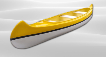 AQUA SYBB Turistické kánoe TC-03 trojmiestne - 450x90x50cm