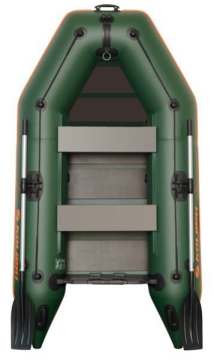 KOLIBRI KM-260 nafukovací čln s lamelovou podlahou - zelený