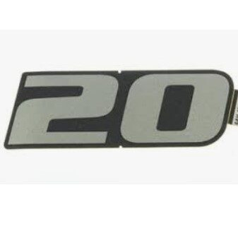 YAMAHA nálepka na motor "20"