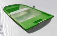 AQUA SYBB Pramica HCS-03 s jednou ľavičkou - 300x130x55cm