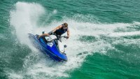 YAMAHA JetBlaster 2026 vodný skúter, modrý