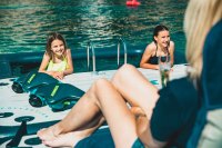 JOBE INFINITY SEASCOOTER podvodný skúter s taškou a šnorchlovacou súpravou