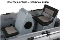 QUICKSILVER 350 ALU Rib s pevnou podlahou biely