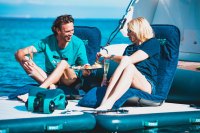 JOBE INFINITY SEASCOOTER podvodný skúter s taškou a šnorchlovacou súpravou