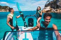 Jobe Allegre 67" Combo Waterskis Blue - combo lyže