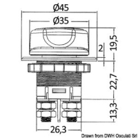 Kompaktný spínač batérie 32 V DC 100 A