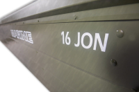 MARINE JON16 green hliníková pramica - 4,90m, 147kg