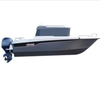 YAMARIN CROSS 60 CABIN 2024 motorový čln hliníkový + YAMAHA F115XB