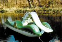 AQUA SYBB DWB-04 Vodný bicykel DELFÍN - 370x160x80cm