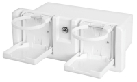 Vstavaný úložný box s 2 držiakmi na poháre 335 x 130 mm, hĺbka 153 mm