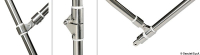SHADE MASTER bimini - nerez, šírka 215/230 cm