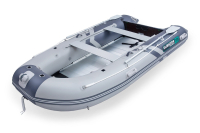 Gladiator Active C370 AL nafukovací čln s hliníkovou podlahou - šedo-šedý