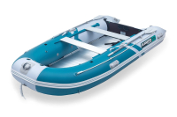 Gladiator Active C370 AL nafukovací čln s hliníkovou podlahou - bielo-zelený