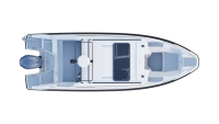 BUSTER MAGNUM CABIN 2024 motorový čln hliníkový 7,58 m + YAMAHA F300 XSBB