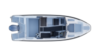 BUSTER MAGNUM CABIN 2024 motorový čln hliníkový 7,58 m + YAMAHA F300 XSBB