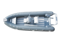 Gladiator Rib 590 AL nafukovací čln šedý s konzolou