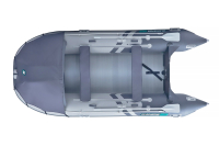 Gladiator Active C420 AL nafukovací čln s hliníkovou podlahou - šedo-šedý