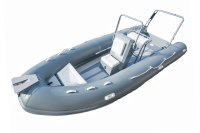 Gladiator Rib 590 AL nafukovací čln šedý s konzolou