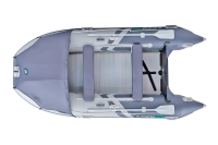 Gladiator Active C370 AL nafukovací čln s hliníkovou podlahou - šedo-šedý