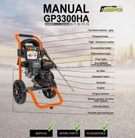 GASPPER GP3300HA - vysokotlakový čistič