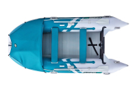 Gladiator Active C370 AL nafukovací čln s hliníkovou podlahou - bielo-zelený