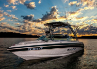 MONSTER TOWER Wakeboard tower MTK čierny s bimini set