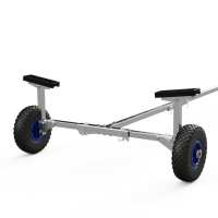 Prepravný vozík TR260-B-LU čierno/modrý