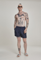 Plavky Urban Classics Pattern Anchor - navy