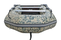 Gladiator AK320 nafukovací čln so skladacou drevenou podlahou - camuflage