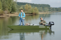 MARINE JON12 GREEN hliníková pramica - 3,70m, 37kg
