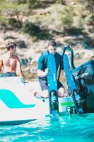 Jobe Allegre 67" Combo Waterskis Blue - combo lyže