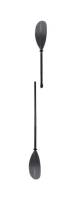 Dvojpádlo na kajak skladacie zo sklolaminátu 210-240 cm