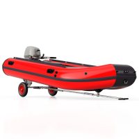 Prepravný vozík TR350-B-LU čierno/červený