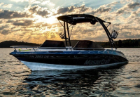 MONSTER TOWER Wakeboard tower MTK čierny s bimini set
