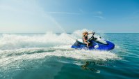 YAMAHA JetBlaster 2026 vodný skúter, modrý