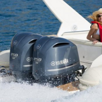 YAMAHA F250 XD (DBW) závesný lodný motor - dĺžka hriadeľa 25 palcov/63,5 cm