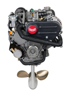YANMAR 2YM15C so Saildrive SD 25 - 14 PS