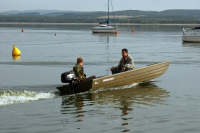 MARINE JON14 GREEN hliníková pramica - 4,30m, 75kg