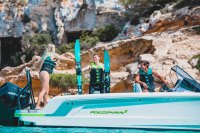 Jobe Allegre 67" Combo Waterskis Blue - combo lyže