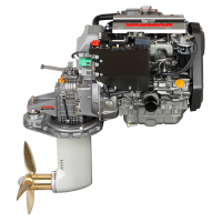 YANMAR 3JH40 s prevodovkou KM35P1 - 40 PS