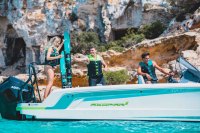 Jobe Allegre 67" Combo Waterskis Blue - combo lyže