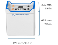 EPROPULSION E163 LiFePo4 batéria 48V,163 Ah