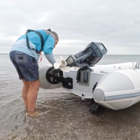 Railblaza Dinghy Wheels prepravné kolieska pre nafukovacie člny