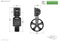 Railblaza Dinghy Wheels prepravné kolieska pre nafukovacie člny