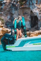 Jobe Allegre 67" Combo Waterskis Blue - combo lyže