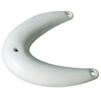 Čelový fender biely 530 x 520 mm