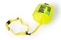 BornToSwim® Záchranný plavák, plavecká bójka a vak v jednom 64 x 30 cm - zelená