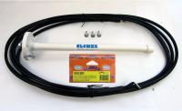 GLOMEX RA1281 Rádio anténa AM/FM gumená - 30 cm
