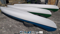 AQUA SYBB Indiánske kánoe IC-04 XL štvormiestne - 630x95x50cm